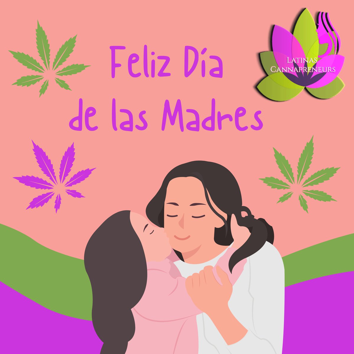 Feliz Día de las Madres a todas las mamás emprendedoras en la industria del cannabis. ¡Gracias por liderar con valentía y dedicación! 💚🌸 

#InspiraEducaEleva #LatinasCannapreneurs
#DíaDeLasMadres #CannabisEmprendedoras #Emprendimiento #AmorMaternal #Mothersday