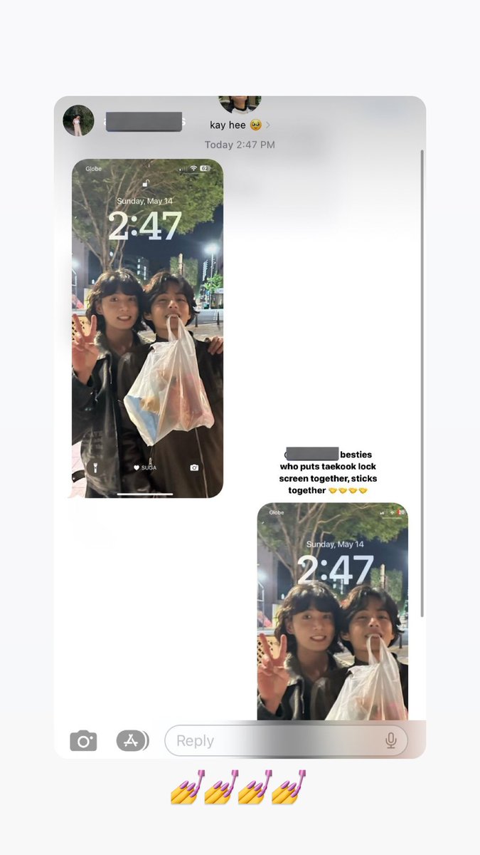 DAECHWTF's tweet photo. taekooker besties: https://t.co/VI5yraVmkJ