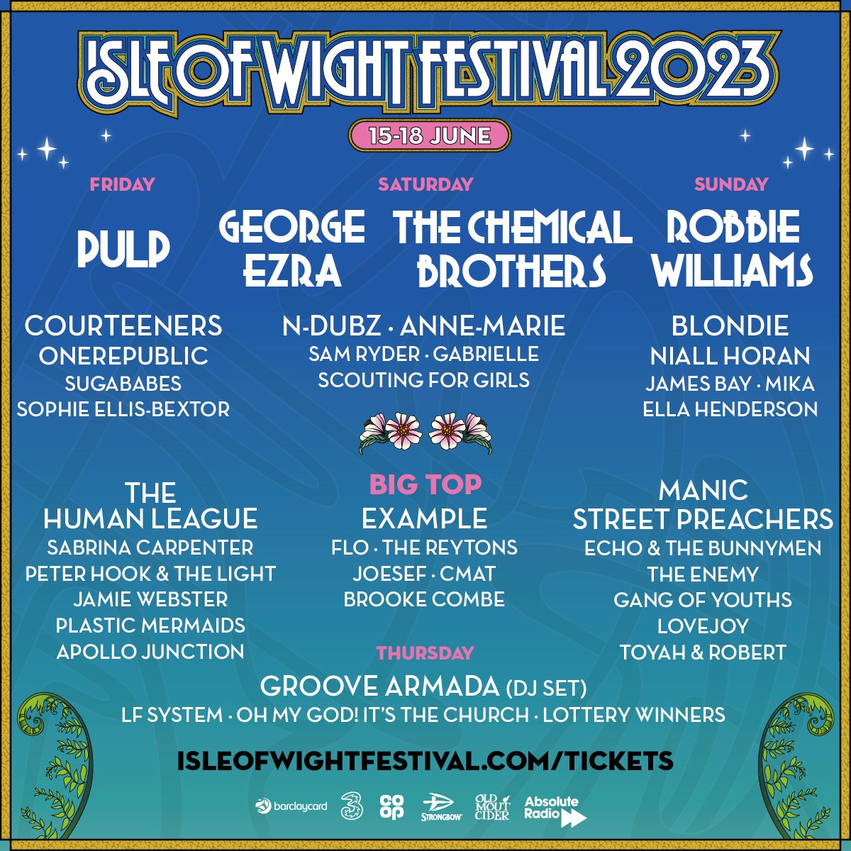 Join us in June at Isle of Wight festival, without buying a ticket, in exchange for your time! 

For more Info/Signup/Apply at festbuddies.co.uk/isle-of-wight-…

Please RT and FLW us. 
#festbuddies #IOW23 #IsleofWight #festival #music #volunteer #volunteering  #festivalvolunteer #signup