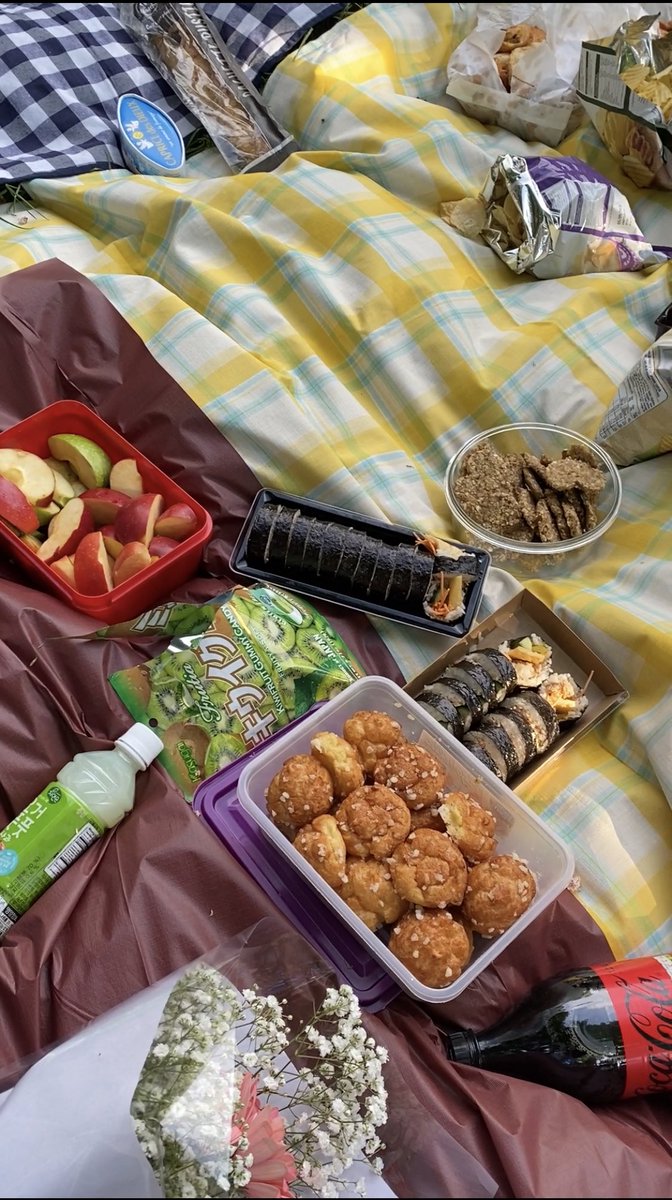 mayygyu's tweet photo. had a picnic with q2han and it was the best thing ever ❤️❤️ https://t.co/GLprPOi0gE