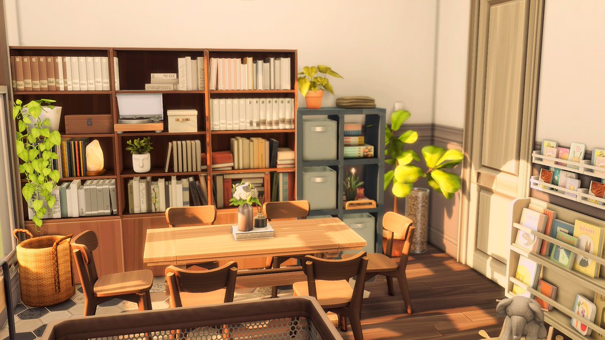 Simplysimhome's tweet image. Busy mom living /dining room - CC
.
▫️Fully functional and Trayfile on my linktree profile now
.
#sims4 #ts4 #ShowUsYourBuilds #cc #simsbuild #sccregram @TheSims @EA #SimmerSupport