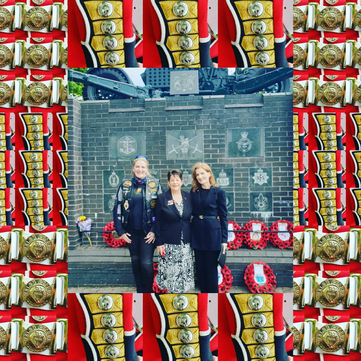 EmmaG_news's tweet photo. Touching scenes as Swansea marks #VEDay. The parade,  last post...prayers marking past and present sacrifices all in the name of peace..and the wreaths..for those no longer with us. #lestweforget🌺  #ForcesofChange family ❤ https://t.co/gbRRkRKGpN