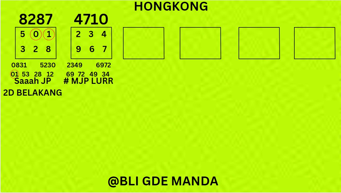 Sakti9991's tweet photo. Semoga sah prediksi hk kita malam hari ini semuanya jadikan sebagai angka cadangan saja utamakan angka kuat pribadikembali
MJP lurr !! salam satu hobi semuanya !! https://t.co/0hfwGejEN0
