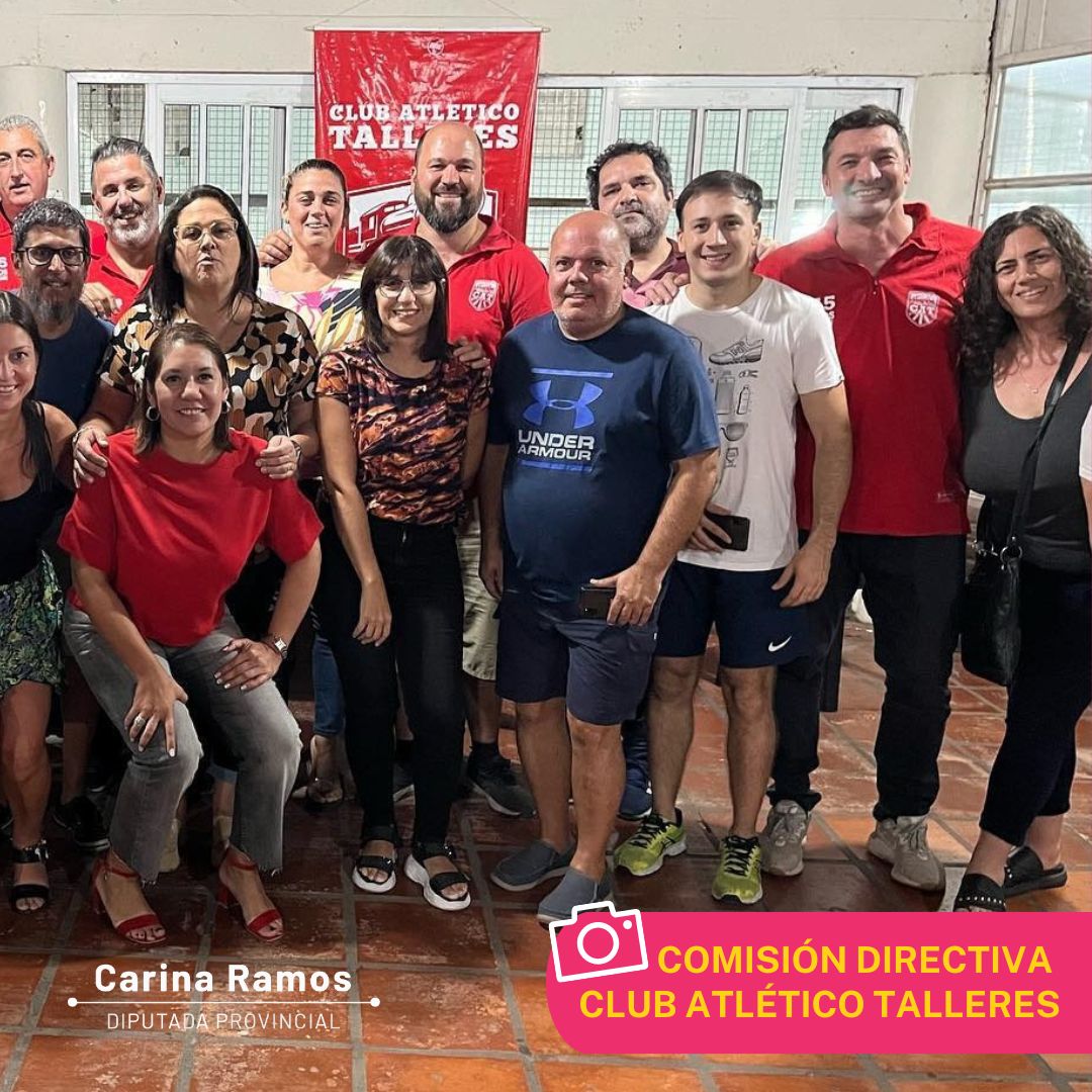 carinamanuramos's tweet photo. 😃👏 Feliz día de las y los Dirigentes Deportivos 

En Club Atlético @TalleresParana trabajamos juntos y juntas, a todo❤️ para fortalecer y hacer crecer aún más nuestro querido club. 

Más que un club, una familia.

#dirigentes #dirigentas #club #paraná https://t.co/FGcZigYgbS