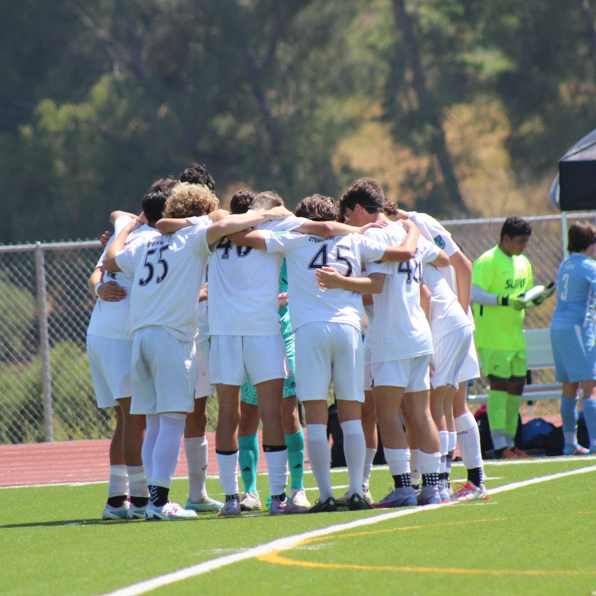 LAFC vs SDSC Surf 1-0 Win @neo_mishan #55 White. 
@LAFC_SoCalYouth @ECNLboys @NcsaSoccer @TopDrawerSoccer 

#StudentAthlete #clubsoccer #gameday #LAFC #ECNL