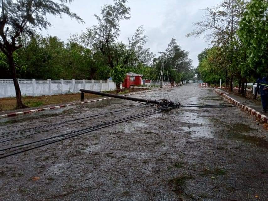 minn_robert's tweet image. #CycloneMochaUpdate 

Some images of Sittwe capital and other places where the cyclone was landfall.

Cyclone will more intensify in next 3 hours according to @Indiametdept .

#WhatsHappeningInMyanmar
