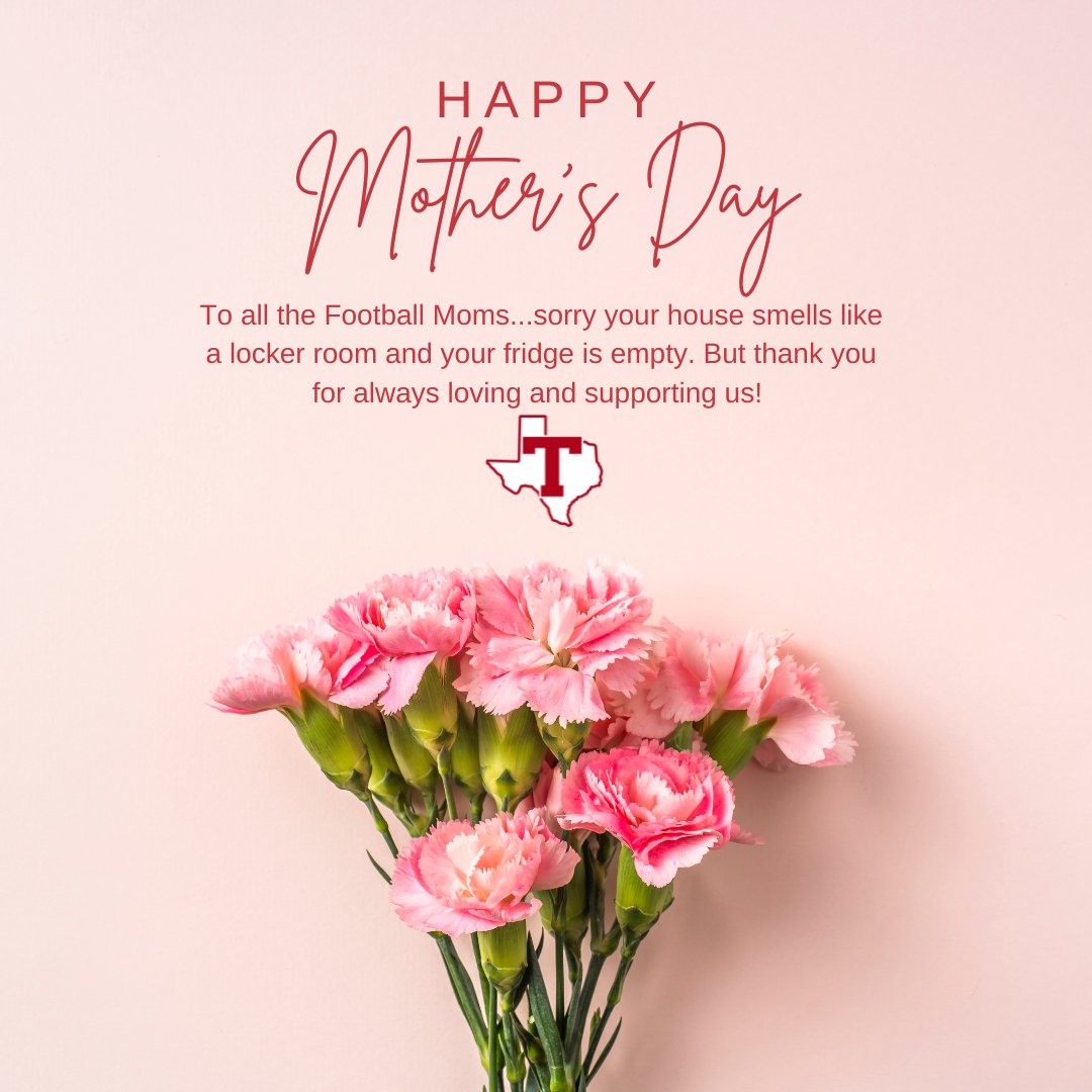 Happy Mother's Day from Tomball Football! #momsday