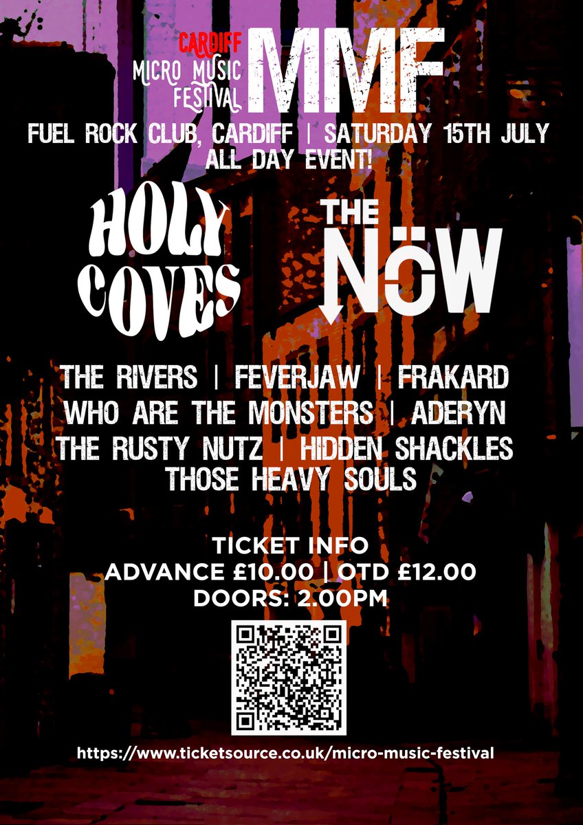 Cannot stress enough we need your support guys. That line up for just £8 early bird 🤯⬇️

What you reckon Cardiff? 
ticketsource.co.uk/micro-music-fe…