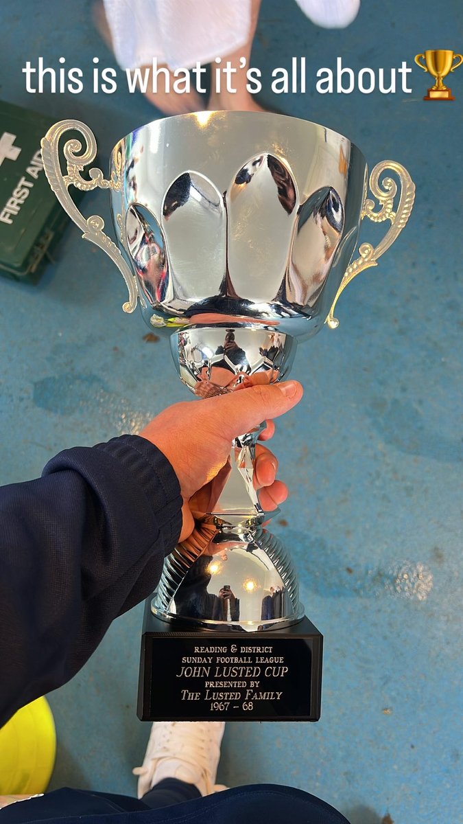 RichfieldRovers's tweet photo. we are your Sunday League Division 4 John Lusted Cup Trophy WINNERS🤩🏆 https://t.co/SqaWXgabOC