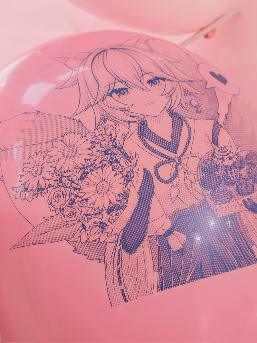 分享一些可爱的气球~
粉色真的太少女了！