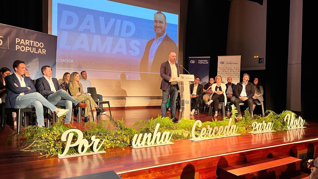 evaristoben1's tweet photo. El PP de Cerceda tiene un magnífico número 1 que es David Lamas!!! Fue capaz de conformar un gran equipo!! La combinación es perfecta para q el 28 de mayo el PP logre un resultado histórico y David Lamas sea el Alcalde q Cerceda necesita!!! https://t.co/sXbWoEg1Ft