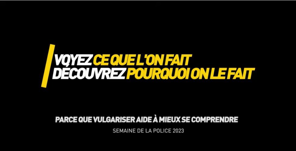appq_sq's tweet photo. Dans le cadre de la #SemaineDeLaPolice qui s’entame sur le thème « Mieux se comprendre: la police et le citoyen », et parce que « vulgariser aide à mieux se comprendre », l’#APPQ vous invite à visionner et à partager cette capsule #SQtv ➡️ https://t.co/FB4JUIKc4D https://t.co/CcxIx4ekjH