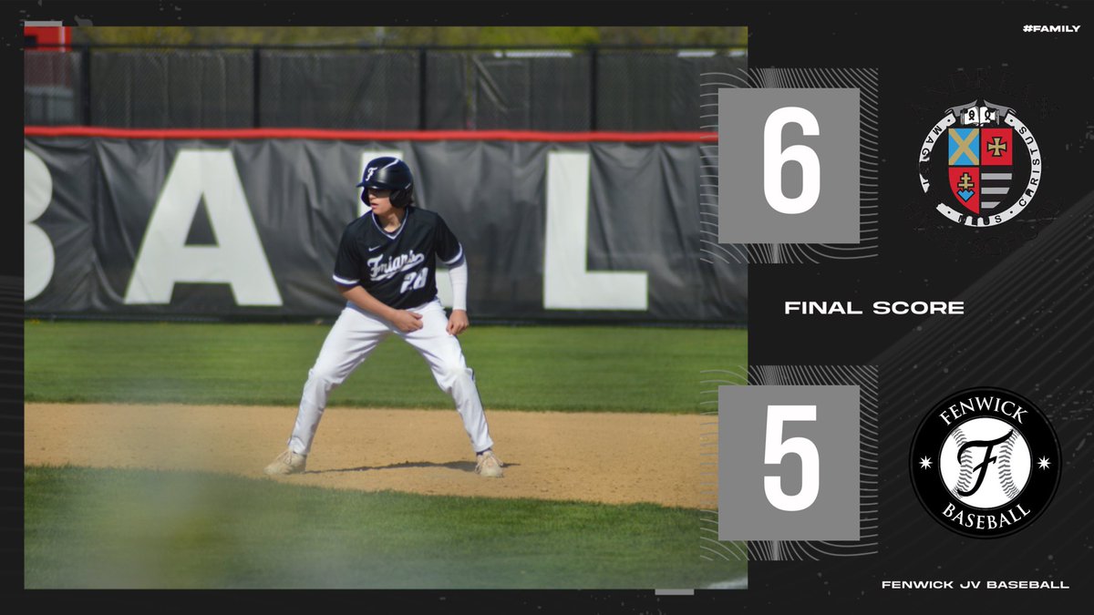 baseballfriars's tweet photo. Our JV lose a tough one to Andrean by the score of 6-5
Dutch Navigato: 2-2 w/ 2 RBI
Frankie Hosty: 2-4
Eiam Staples: 1-1 w/ an RBI https://t.co/rQOkT9e46a