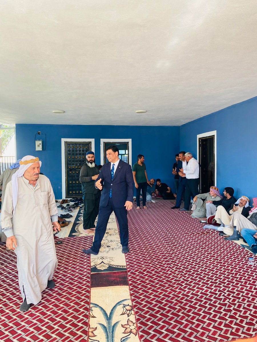 HalilAslan63_'s tweet photo. İnna lillah ve İnna İleyhi Raciun
Bugün Ki Ziyaretimiz #SELMAN Köyü #GEÇKİN #ALPAK Ailesinin taziyesine Katılım Sağladık. Merhuma Allah'tan rahmet #GEÇKİN #ALPAK ailesine,sevdiklerine sabır ve başsağlığı diliyorum. Mekanı Cennet olsun. amin 🤲 @adelioglu63 @akpartiurfa https://t.co/Ss2NkqIcSX