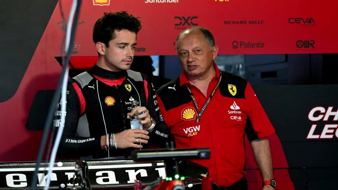 FerrariF1FRA's tweet image. 🔴 Charles Leclerc (Ferrari) : &quot;Jusqu&apos;à présent, Fred Vasseur essayait essentiellement d&apos;analyser la situation le plus vite possible pour faire les meilleurs changements possibles pour l&apos;avenir. L&apos;essentiel du travail sera fait à partir de maintenant. Ses projets sont les bons.&quot;
