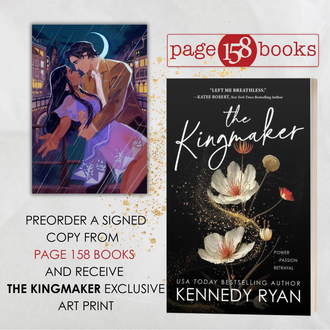 Nathathida9's tweet photo. The Kingmaker by @kennedyrwrites is releasing May 23rd!
Pre-order a signed copy from Page 158 Books and receive The Kingmaker exclusive art print!
https://t.co/mZ4zhasgS5
#WomensFiction #FamilySaga #AlphaHero #InterracialMulticultural #Politics #ReunitedLovers @valentine_pr_ https://t.co/UlMVkEefOv