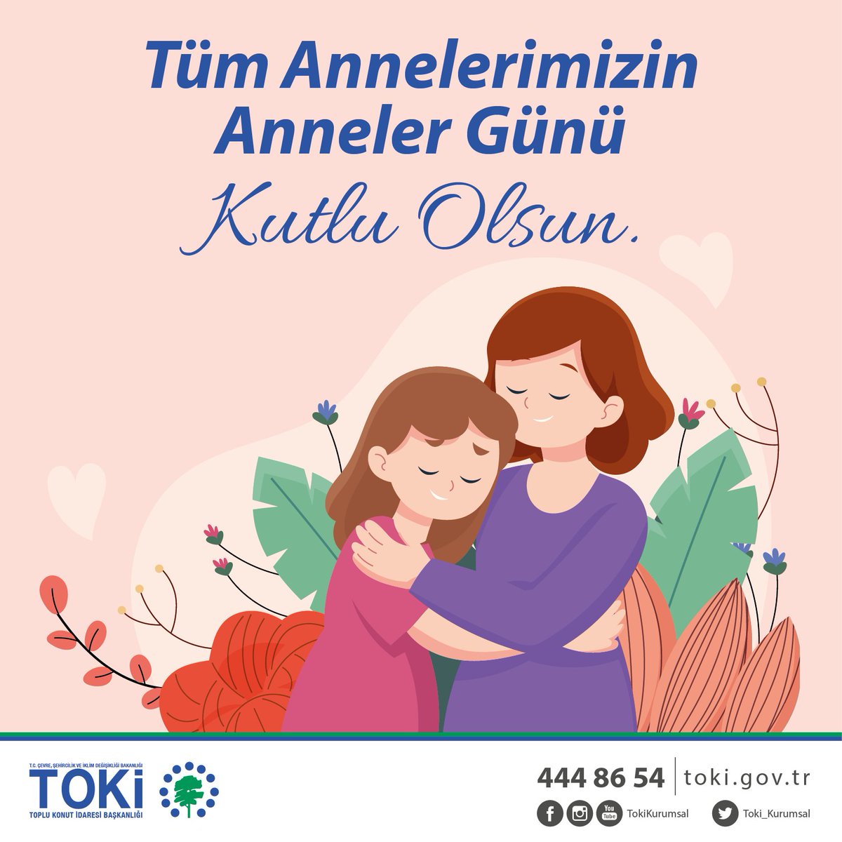 Toki_Kurumsal's tweet photo. Karşılıksız sevginin yegâne kaynağı ve fedakârlıklarıyla baş tacımız olan, Cennet’in ayaklarının altında olduğu müjdelenen; başta Şehit ve Gazi Annelerimiz olmak üzere bütün Annelerimizin #AnnelerGünü'nü kutlar, ahirete irtihal eden annelerimizi rahmet ve minnetle yad ederiz.💐 https://t.co/Qm54CJW31W