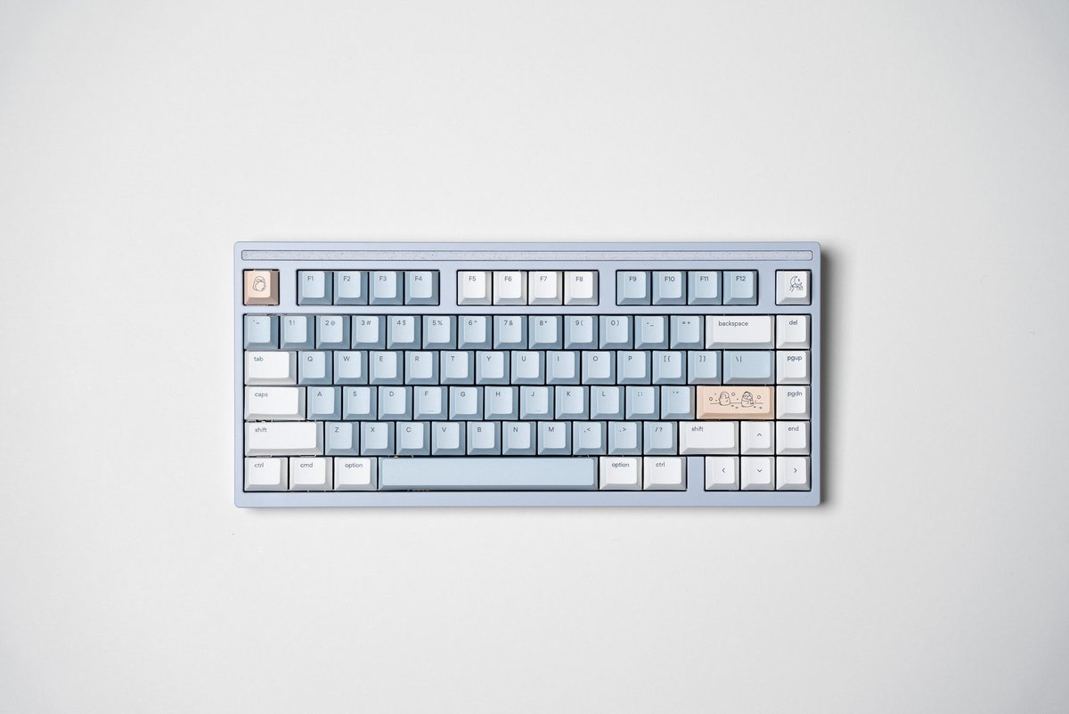 modekeyboards's tweet photo. The NEW Ice Blue top case for the #ModeSonnet makes its way into our store as extras and in the configurator this Monday, May 15th at 9AM ET! 🧊

Only at https://t.co/LV9BA2nAS0 https://t.co/XWflMcMcFq