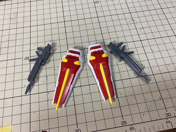 ランチャー/ソード ストライク作ったときに余った武器を有効活用しできるようなダガーLを作ってくぞ!