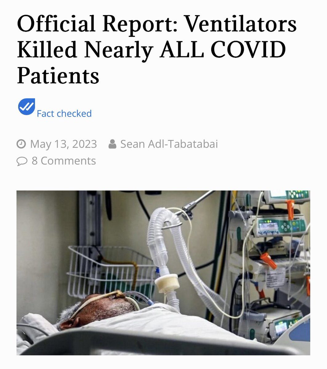 “Did you ever notice NOBODY is FOUND DEAD of “COVID” in their HOMES? If you’ve been paying attention, they ALL DIED at the hospital.. LET THAT SINK IN..” 🤔