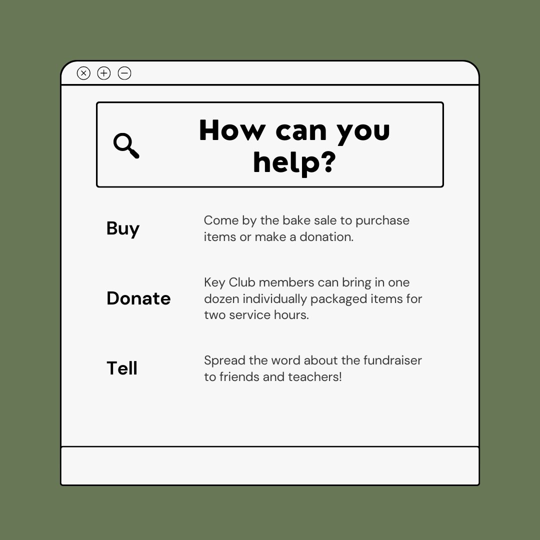 Show up for Covenant School Families!! We take cash or Venmo!