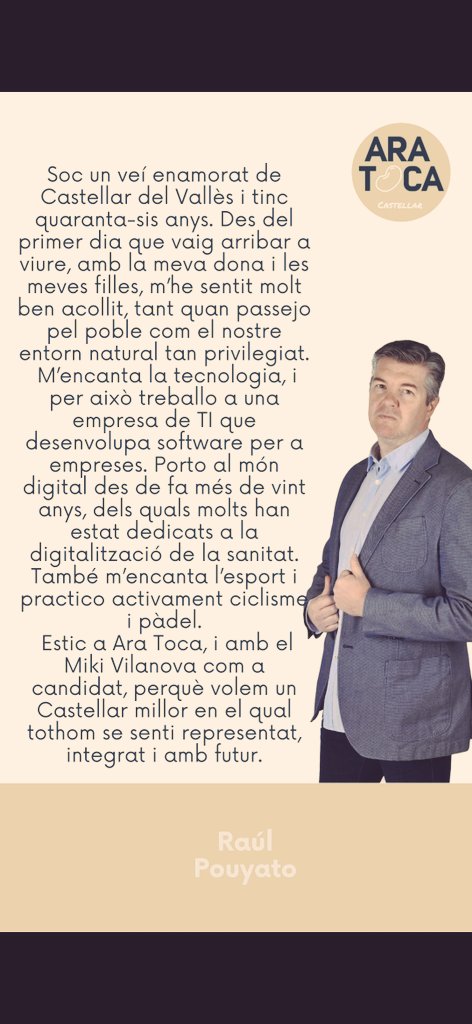 Ara Toca Castellar tweet media