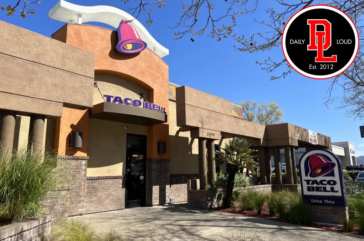 DailyLoud's tweet image. California woman facing 4th DUI charge after refusing to leave Taco Bell drive-thru.