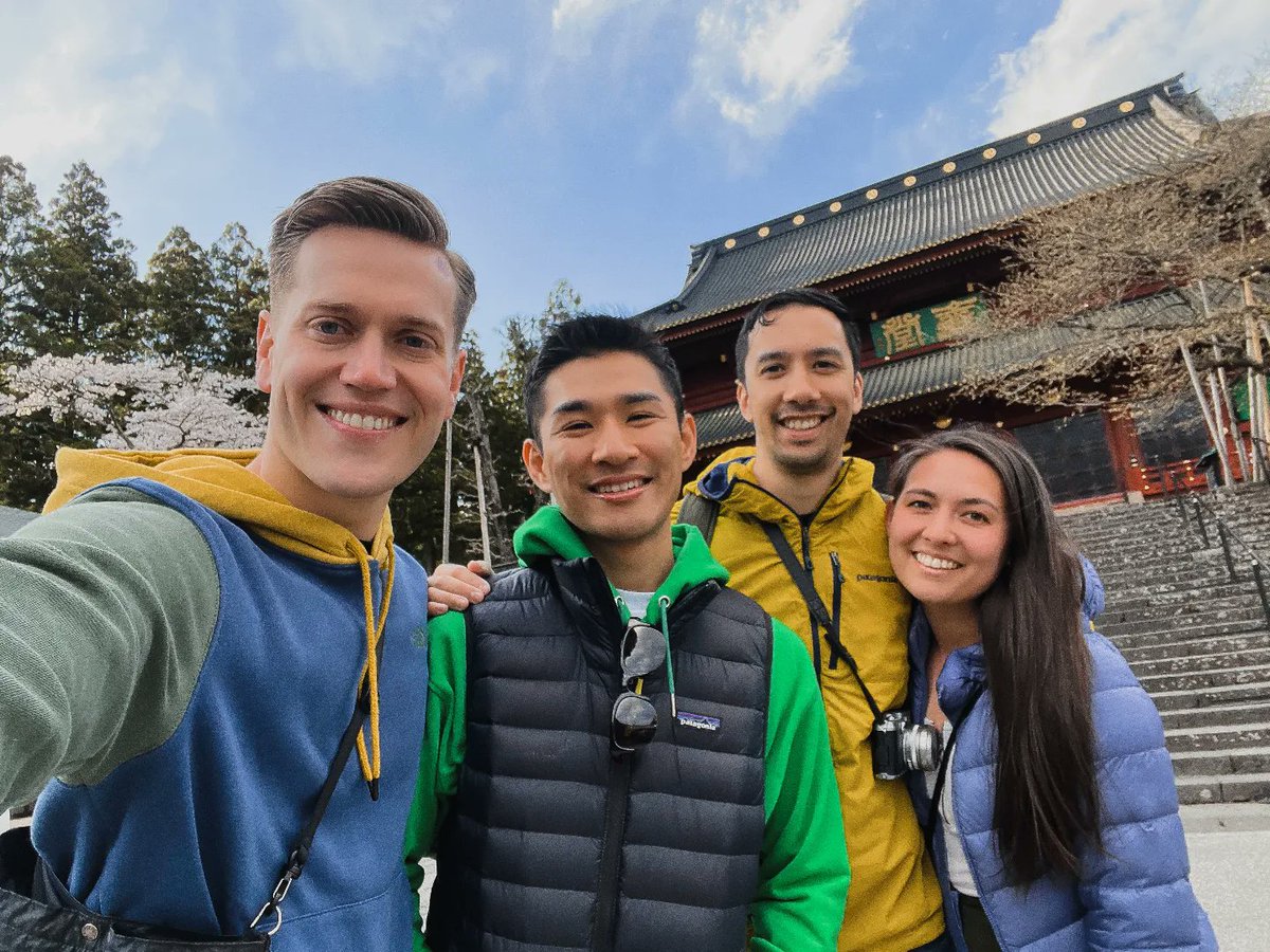 DarykChilds's tweet photo. Had a great time exploring Japan with friends from 🇺🇲

#kyoto #kamakura #tokyo #nikko https://t.co/K146XgRXNs