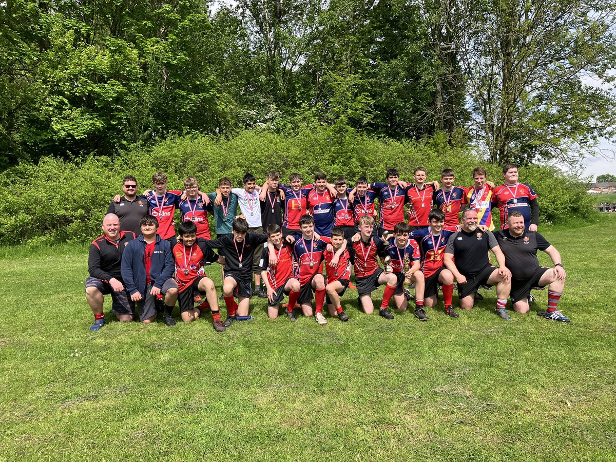 So proud of this fine young man and team. Under 14’s Most Improved player to establish himself at Scrum Half. <a href="/boltonrufc/">Bolton Rugby Club</a> #boltonrugbyunion