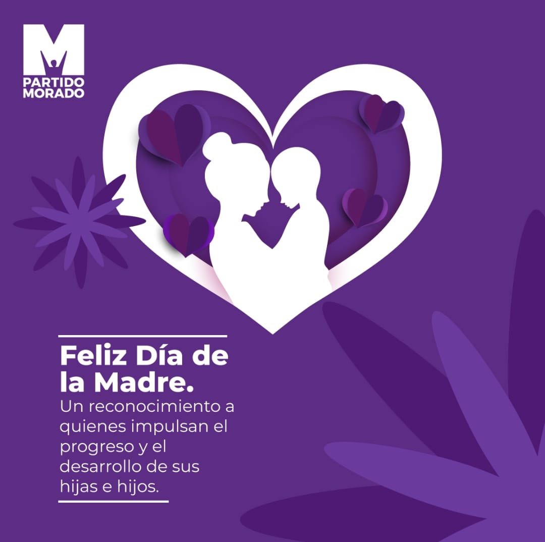 partidomorado's tweet photo. Saludamos a todas las madres por el amor, el cariño y la dedicación a sus hijos e hijas. Gracias por inculcarnos valores desde muy pequeños para que seamos grandes ciudadanos. Sus ejemplos y enseñanzas nos guiarán siempre por el camino correcto. Feliz
Día de la Madre. https://t.co/dQTlGdsWOt