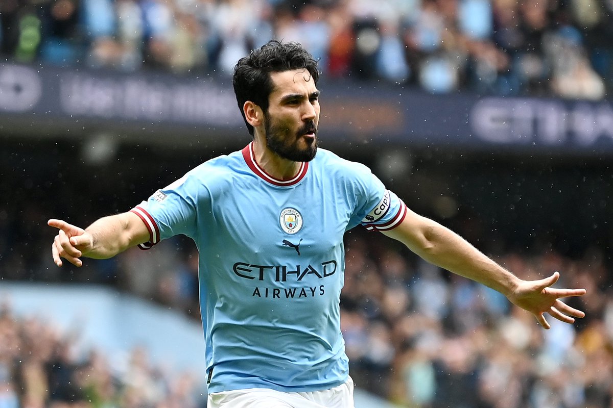 Ilkay Gündogan is definitely one of the most underrated players of the last decade IMO.

Always delivering when pressure is high and top performances are needed.

Future still open as Barça are pushing to sign him and City are waiting but…

What a leader, what a player. ✨🇩🇪
