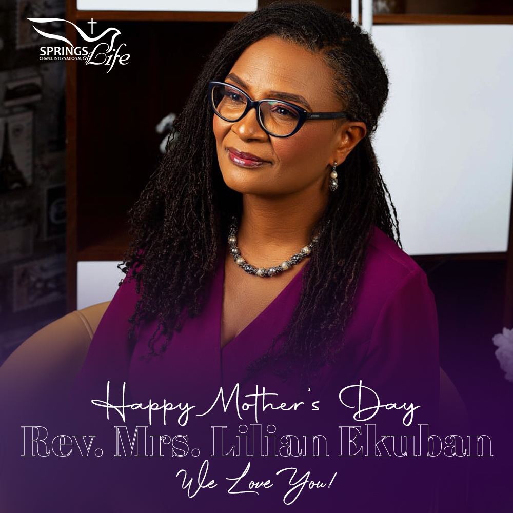 SOLCIHQ's tweet photo. Happy Mother's Day To Our Beautiful and Lovely Mummy, Rev. Mrs. Lilian Ekuban. We Love You! #solci #springsoflifechapelinternational #houseofblessings #mothersday https://t.co/X57DjE5H5q