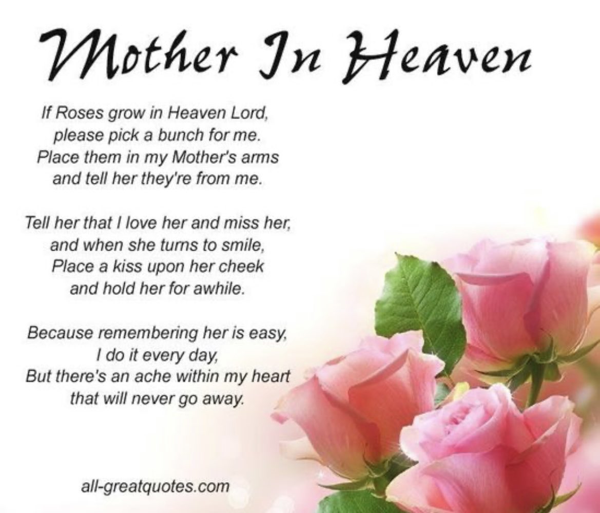 nrbarnette's tweet photo. Happy Mothers Day in  Heaven Mom💔. You truly taught me everything….except how to live without you.  Love &amp; Miss You❤️ https://t.co/HIhSDOF4Q1
