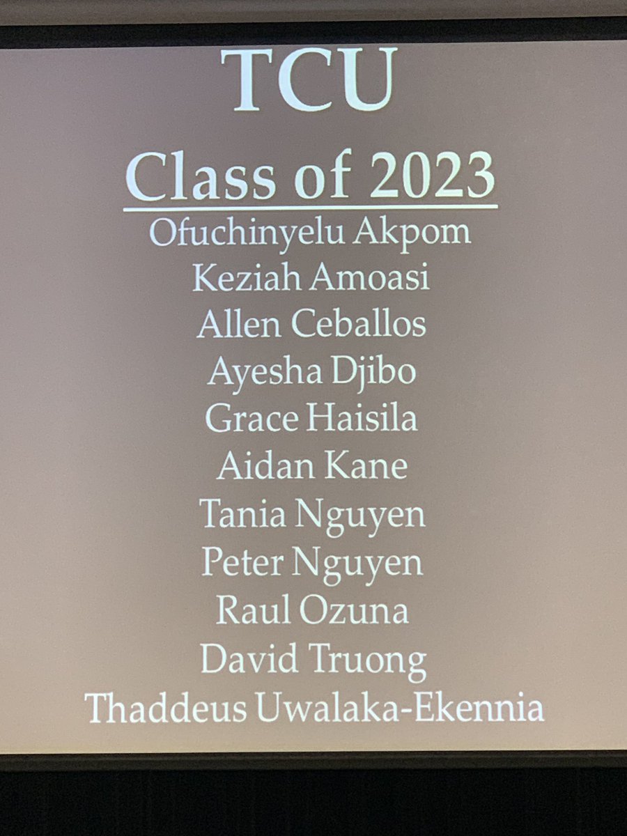fabenavides's tweet image. Excited to see my former @shhsalumni students graduate today from @TCU 💜🎓 @AyeThad 

#SamSide #SamPride ❤️💙❤️