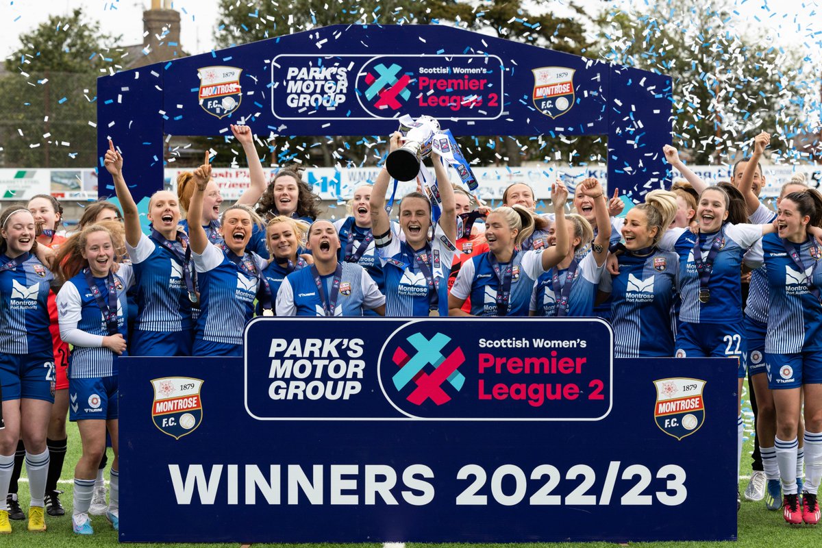 Your 2022/23 <a href="/parksmotorgroup/">Park's Motor Group</a> SWPL 2 Champions, <a href="/MontroseFCW/">Montrose FC Women</a> 🏆

📸 <a href="/MarkScatesPhoto/">Mark</a> / <a href="/snsgroup/">SNS Group</a>