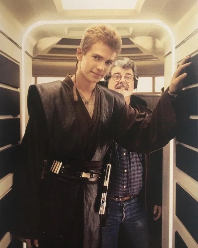 comforthayden's tweet image. happy birthday to the legendary george lucas! ✩