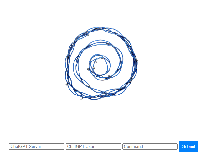 John_Capobianco's tweet photo. I asked DallE2 to help me generate a logo for #networkgpt and I like it ! 

"Please generate a spiral graph using cat6 cable" https://t.co/u1aCxv4lT6