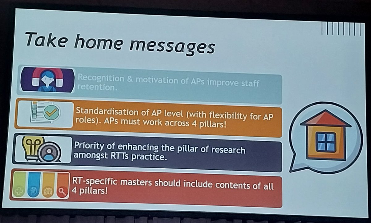 Oliveira-more emphasis on all four pillars essential to AP for RTTs across Europe #ESTRO2023