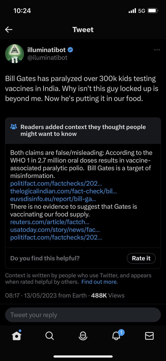 friend_jonny's tweet photo. @elonmusk is part of the matrix. #MATRIX  #cantbetrusted. How has he added this fact checking after him and @mtaibbi  said it was so corrupt last time in the Twitter files. I really believe now musk can’t be trusted. https://t.co/FaY98XSYBB