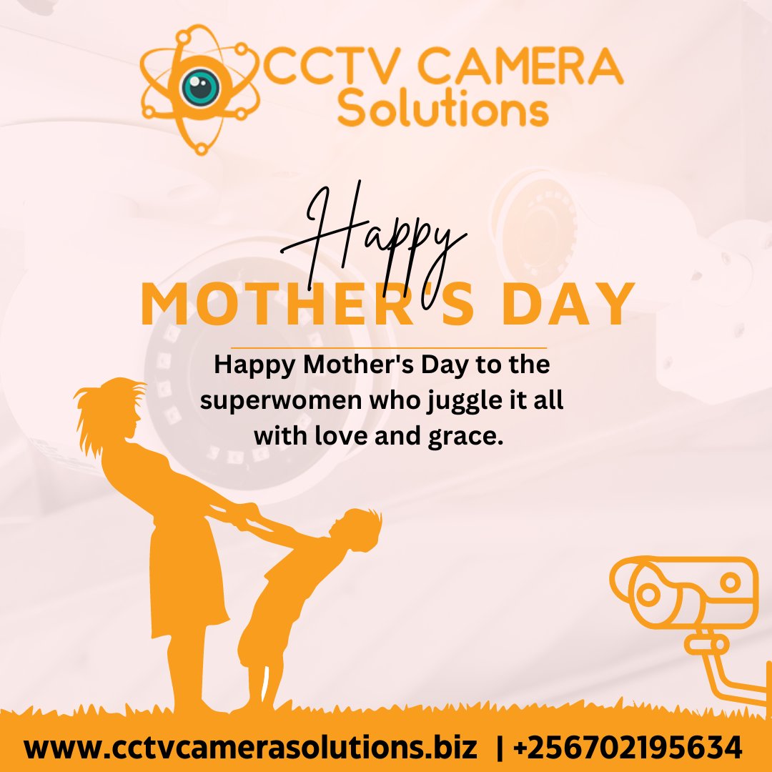 Happy Mother's Day to the superwomen who juggle it all with love and grace. You are the true heroes, and your love knows no bounds.

Enjoy Your Day

cctvcamerasolutions.biz  |   +256 702195634

#mothersday #cctvcamerasolutions #cctvcameras #accesscontrol #uganda #cartrackers