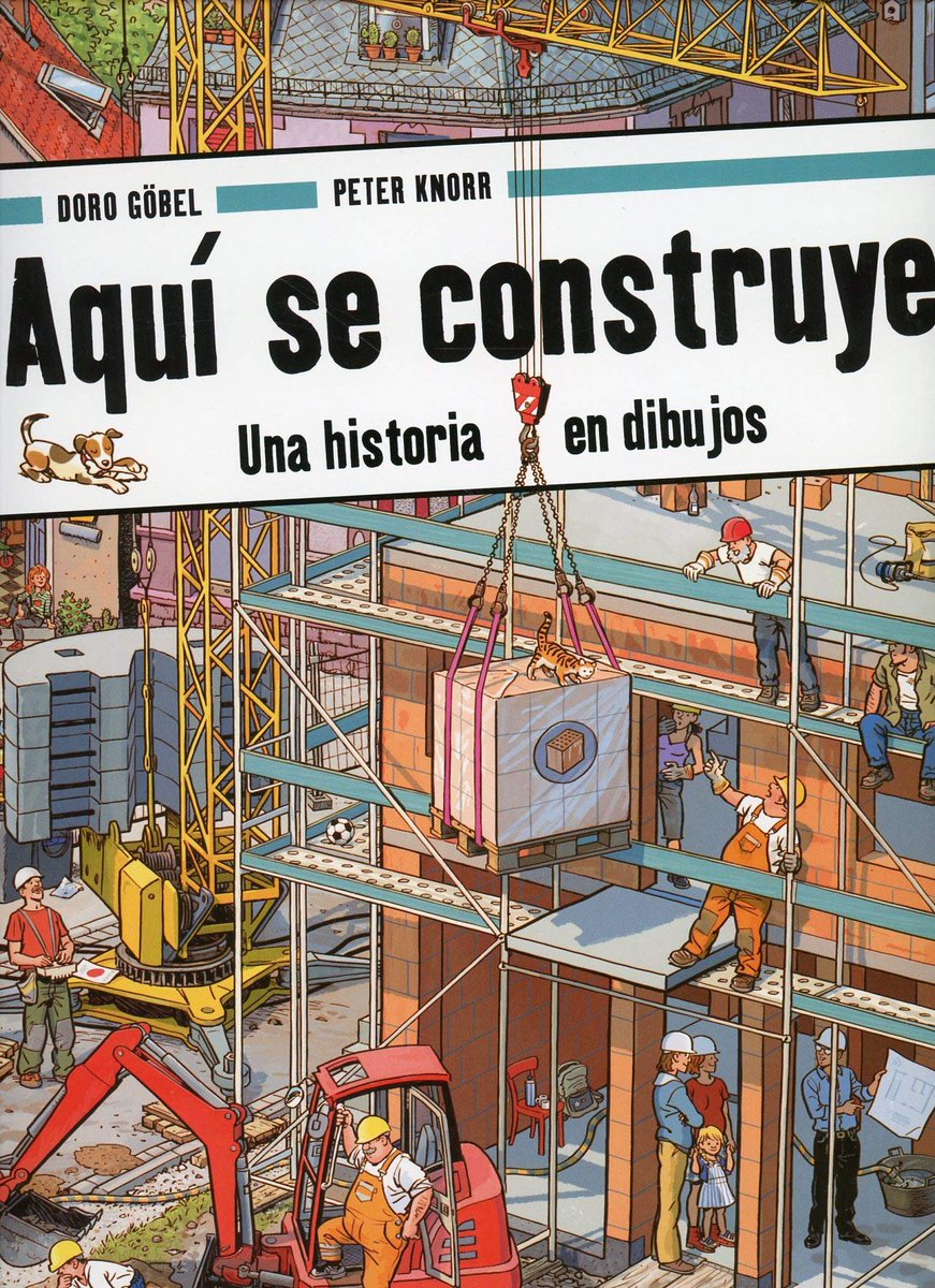Nou #Minimón🌍 per als més petits de #SanAndreu amb '¡Aquí se construye!' de #DoroGöbel i #PeterKnorr!
Necessitem constructores i constructors, hem de fer obres, fer forats, tapar-los i tornar-los a foradar!⛏️
A la vostra disposició, construïu un món millor, cada cap de setmana🏡