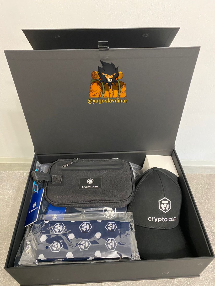 As a proud Private Member of @cryptocom, I am overflowing with gratitude  and excitement as I unwrap the extraordinary Exclusive Merchandise Welcome  Pack❗️🎁📦 #crofam @kris @ericnode @skalifowitz @LoadedLions_CDC  @cronos_chain @SupremeShaney ...
