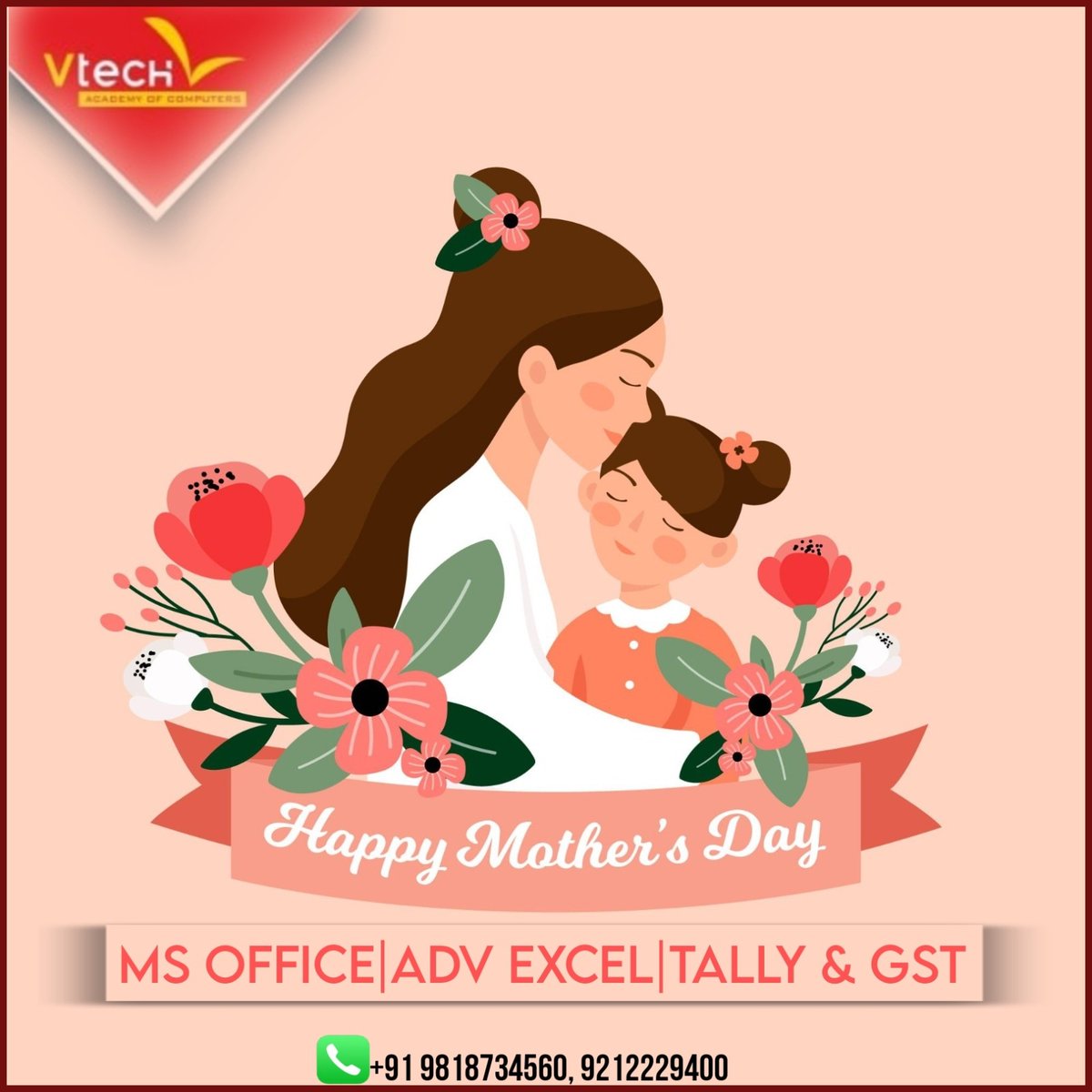 Wishing a very happy Mother's Day to all Mom who are Beautiful, strong, and kind.Thank you for being such a wonderful role model
. 
. 
#HappyMothersDayWishes #mothersday