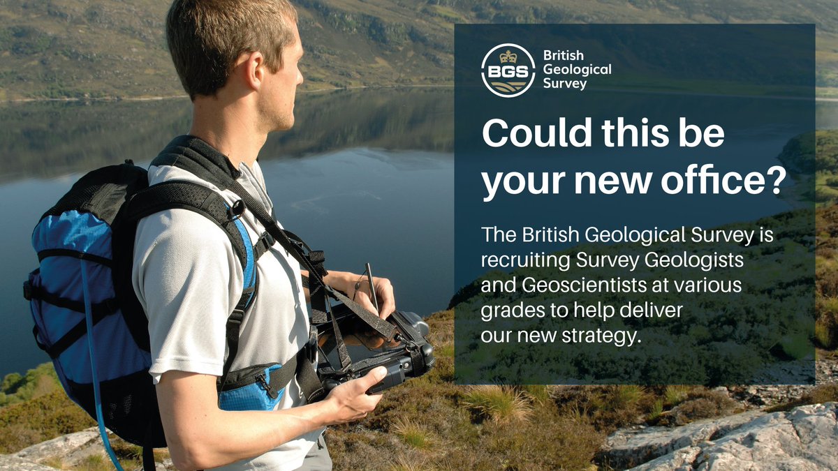 BritGeoSurvey's tweet photo. 🚨 VACANCY ALERT

There is only 1 week left to apply for our survey geologist positions. We are looking for early-career geologists, keen to contribute towards and lead field-based geological mapping. 

For more information and to apply, please visit: 
https://t.co/DfkUwmxL2V https://t.co/fM7dmbLCER