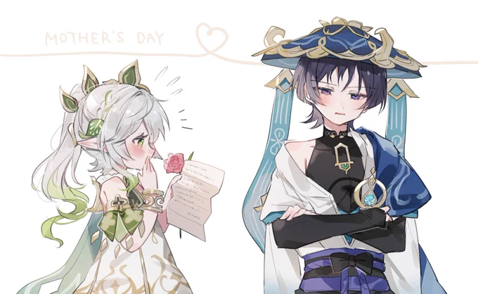 感謝のお手紙 #原神 #GenshinImapct