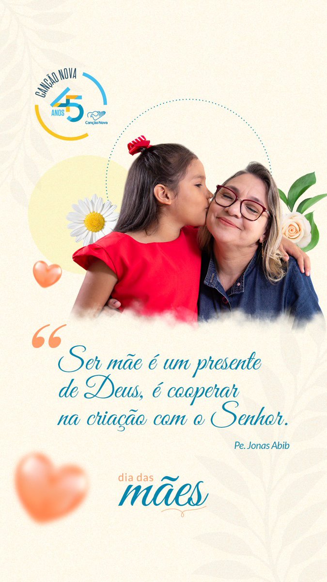 (…) Esteja presente, mesmo se não puder estar ao lado dela. Ligue, converse, abrace, e o mais importante, reze por ela. 🙏🏻

Feliz Dia das Mães!🌷❤️

#diadasmães #mãe #amordemãeéprasempre #mãededeus #padrejonasabib