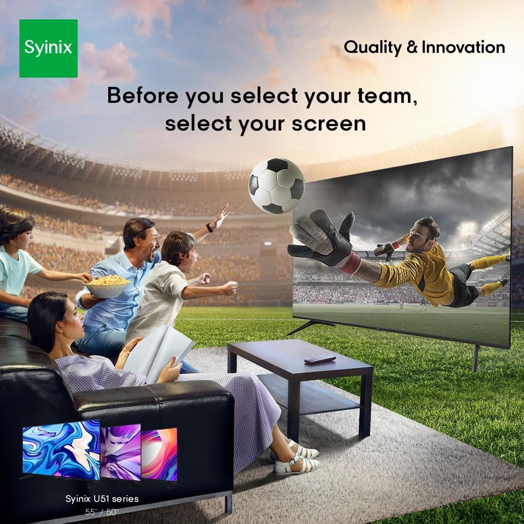 SyinixKE's tweet image. Before you select your team, select your screen 😎😎

#SyinixElectronicske #AndroidTvs