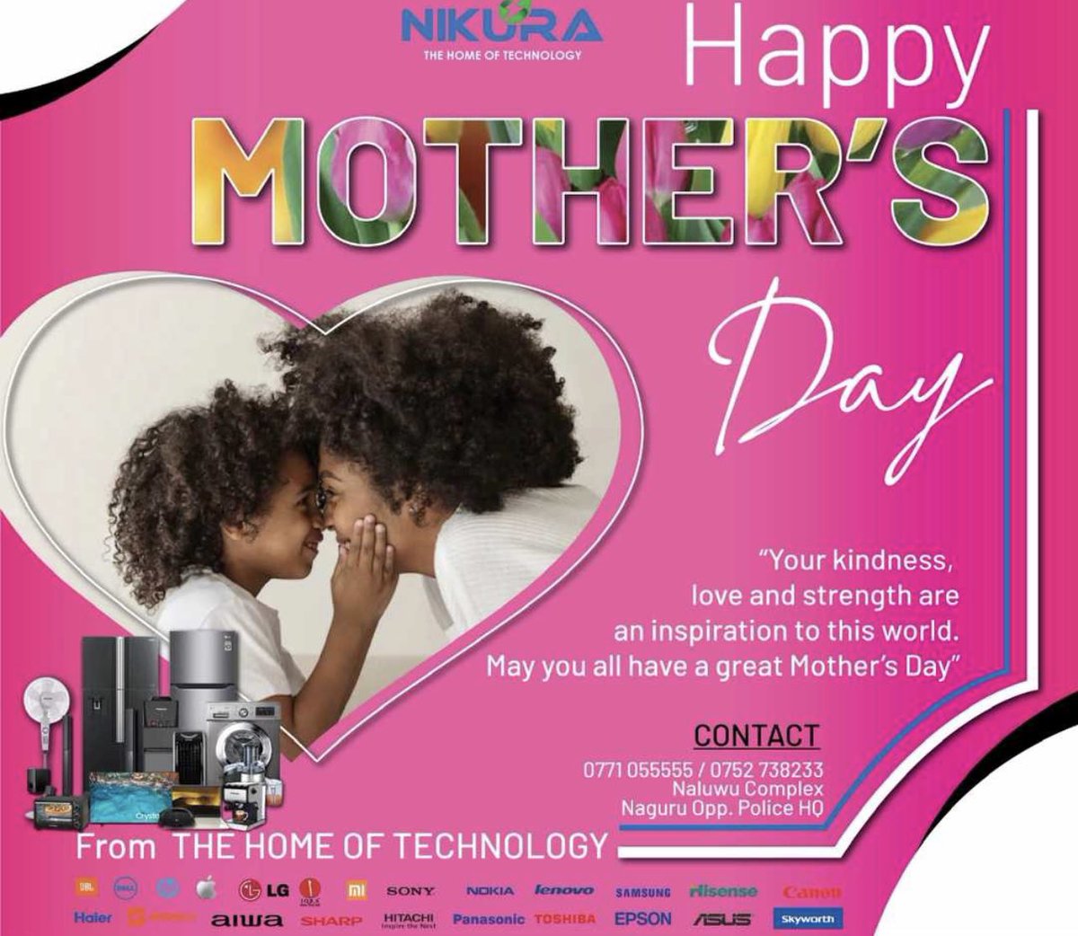 Happy Mother’s Day from all us here at Nikura Technology