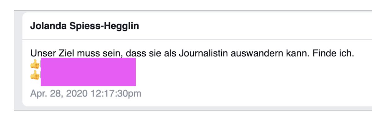 Die Nachrecherche zum Buchverbot der „Zuger-Landammann-Affäre“ ist da. Morgen präsntieren wir auf dem Blog michelebinswanger.com die #hateleaks: Wie Spiess-Hegglin, Kämpferin gegen Hass im Netz, Hass im Netz gesät hat. Ausgerechnet gegen eine Frau und Feninistin.