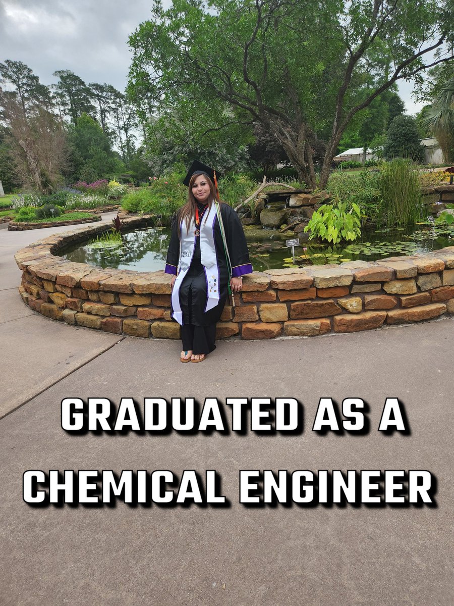 RBerenice27's tweet photo. Happy to announce I'm officially a Chemical Engineer. My new journey is to save our feathered friends from toxic chemicals released in the air. Time to bring awareness, prevention, and solution. https://t.co/voFTyBmidH